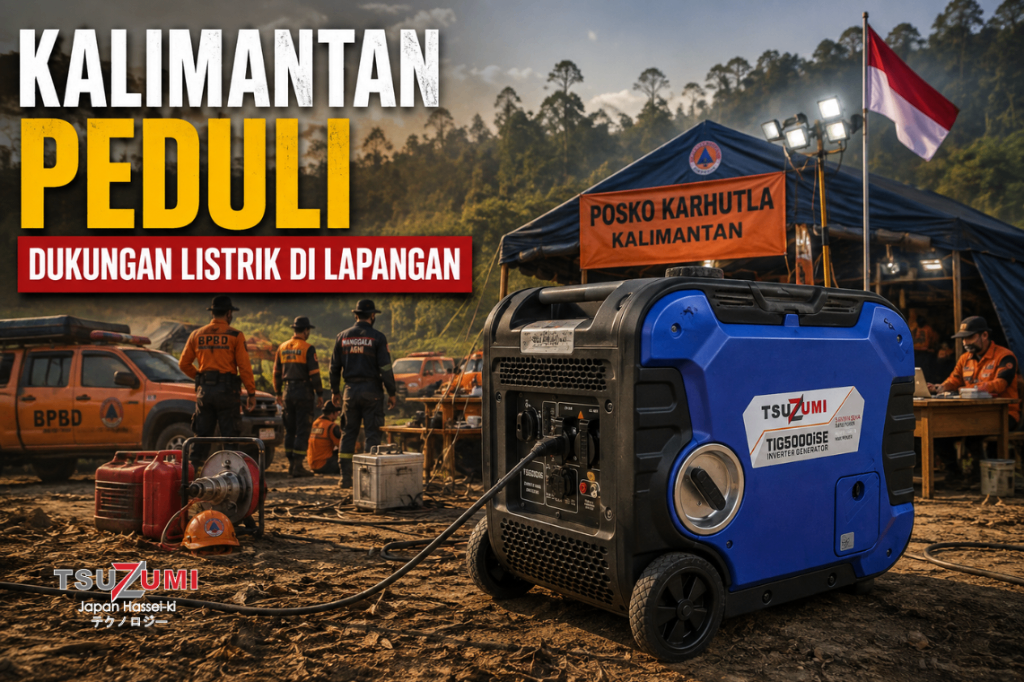 Kebakaran Hutan dan Lahan di Kalimantan Pentingnya Pasokan Listrik di Lokasi Penanganan
